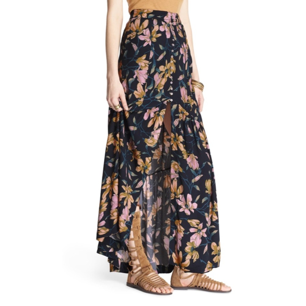 Free People Smooth Sailing Maxi Skirt